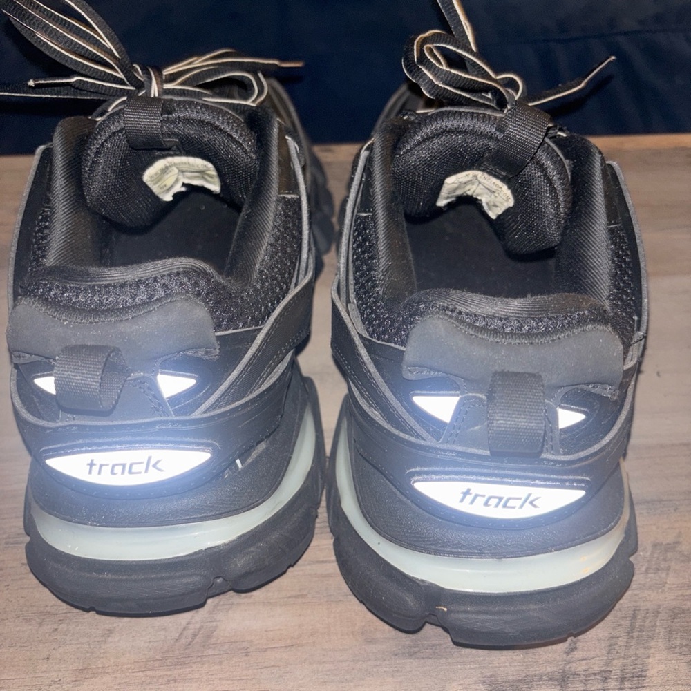 Balenciaga Black and White Sneakers